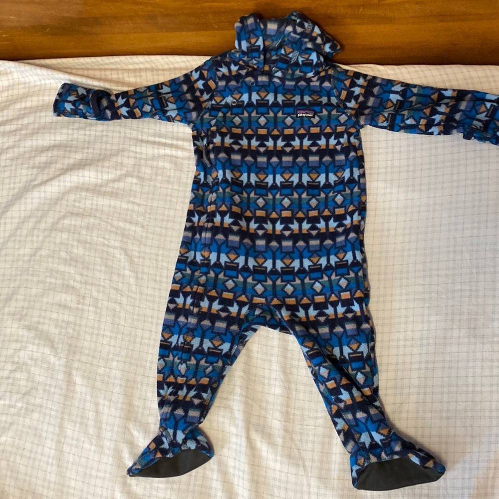 Patagonia Fleece bunting, 6-12mo